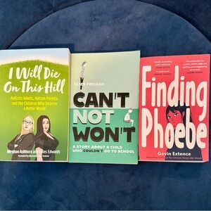 Set of Three Inspirational Books Neurodivergent Parenting